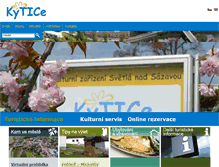 Tablet Screenshot of kyticesvetla.cz